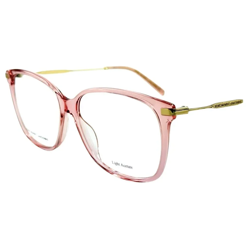 Marc Jacobs Marc 562 Womens Plastic Eyeglass Frame 733 Peach Gold 54-14
